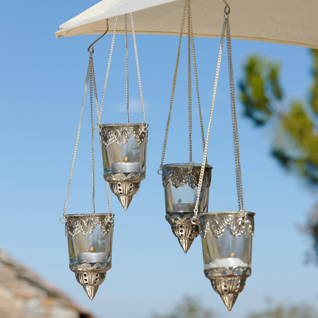 Windlichter 4er Set Celeste
