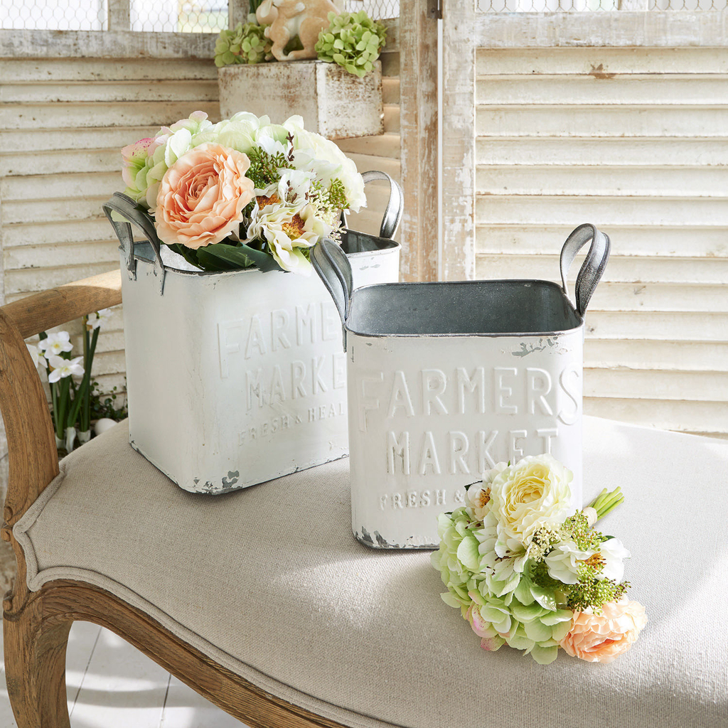 Korb 2er Set Market